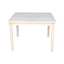 If you're interested in finding coffee tables options other than square and unfinished, you can further refine your filters to get the selection you want. International Concepts Unfinished Kids Square Kids Table Jt 3232