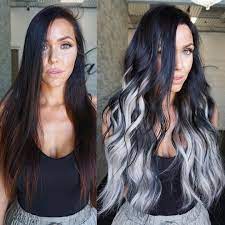 Blonde hair and dark brown eyes. How To Choose The Best Hair Color For Gray Eyes Hair Adviser