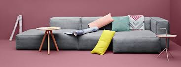 Possibility of making a corner sofa, a chaiselongue, a classic sofa 2 or 3 seater. Mags Sofa Soft Serie Von Hay