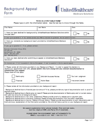 United behavioral health offers an appeal process if you are not satisfied with a care advocacy or claims payment decision related to behavioral health services. Uhc Appeal Form Fill Online Printable Fillable Blank Pdffiller