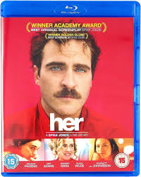 HER Blu-ray Spike Jonze Joaquin Phoenix Olivia Wilde Movie Film Brand New  UK R2 5017239152399