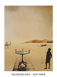 Les infos, chiffres, immobilier, hotels & le mag. Salvador Dali Sun Table Art Print Buy At Europosters