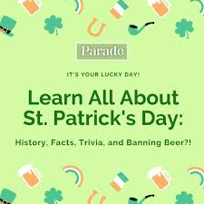Challenge them to a trivia party! St Patrick S Day History Origin Facts And Trivia 2021