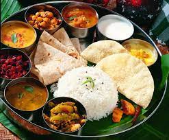 South Indian Food Called Thali Indian Food Recipes Food South Indian Food