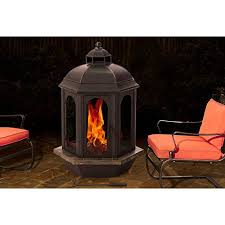 Sunjoy heirloom slate home outdoor fire pit patio fireplace with images propane wood burning gas. Sunjoy Ava Steel And Slate Outdoor Fireplace Honeydo Advisor