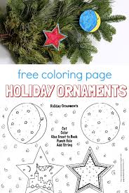 Good thing christmas ornaments are so vast. Ornament Coloring Page