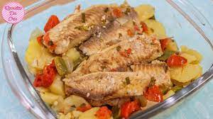 File De Tilapia Assado Com Batatas No Papel Aluminio Receitas Da Cris Youtube