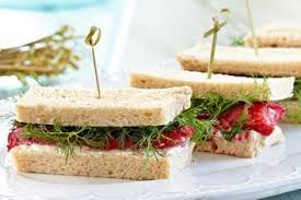 Grilling the bread before topping with the cheese and strawberries creates crunch and deep smoky flavor. Finger Sandwich Recipes