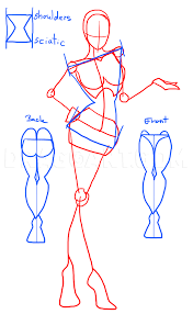 How To Draw Female Figures Female Figures Step By Step Drawing Guide By Neekonoir Dragoart Com Firstly, here a female face, that you can see, that the women's body is full of the arc and soft lines.