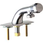 Chicago push faucet