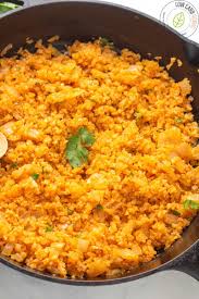 A comforting keto and lchf meal. Mexican Cauliflower Rice Low Carb Nomad