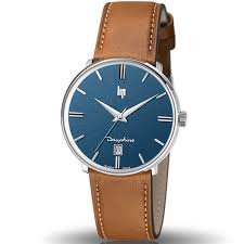 Avec des fonctionnalités telles que des montres connectées ou à gros cadrans, vous êtes assurés de trouver la montre qui vous convient. Montre Homme Lip Dauphine Bracelet Cuir Marron Et Fond Bleu