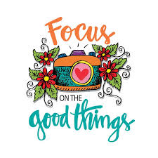 When we are filled with negativity, it's hard to feel abundant and privileged. Focus On The Good Things Stock Illustration Illustration Of Focus 162387175