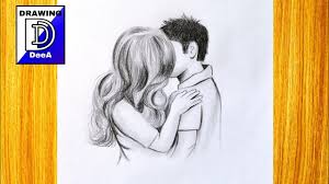 See more ideas about kissing drawing, couples kissing drawing, art. Love Drawing Easy With Couple Kissing Easy Pencil Drawing Romantic Couple Very Easy Sketch Youtube