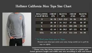 Hollister Size Guide Related Keywords Suggestions