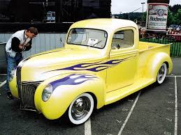 Image result for Yellow 1940 Truck