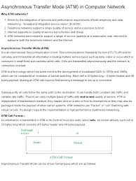 Computer networking history (4) documents and tutorials (2) general concepts (46) network equipment (12) network protocols (36) network security (6) old technology (10) operating system (13) optic fiber (5) recently updated (3) symb (15) windows server (2) Asynchronous Transfer Mode Atm In Computer Network Geeksforgeeks Asynchronous Transfer Mode Networking Standards