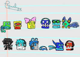 Roses Are Red Violets Are Blue Omae Wa Mou Shindeiru Geometry Dash The Random Book Of Geometry Dash Amazing Dibujos Y Laminas