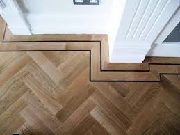 Istoria Solid Oak Parquet In Herringbone Pattern With A Double Wenge Border Here You See How You Can Lay Wood Floor Design Herringbone Wood Floor Floor Design
