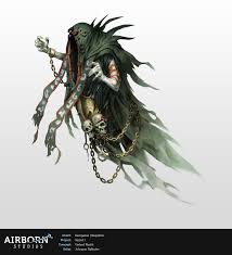 Artstation Sacred 3 Undead Wraith Johannes Figlhuber Dark Creatures Undead Fairytale Creatures