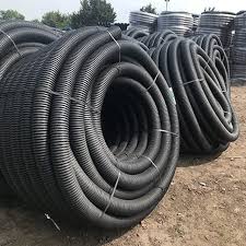 100mm Perforated Land Drainage Pipe (50m Coil) | Gills ...