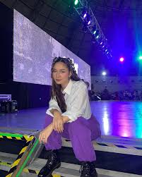 shanegarcia_ in her dancing era 💜 Dance Recital makeup #AikoRamosMakeup  Hair