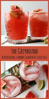 Greyhound Drink Grapefruit Vodka Cocktail The Food Blog Recipe Grapefruit Vodka Cocktails Grapefruit Vodka Grapefruit Cocktail