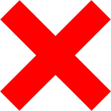 Red x mark icon - Free red x mark icons