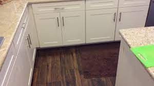 Engineered bamboo flooring comes in two formats for floating floors: Floating Kitchen Flooring Installation Laminate Wood Flooring Youtube