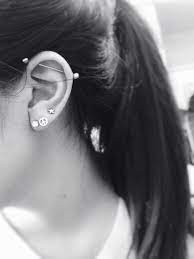 Industrial Piercing Cool Piercings Earings Piercings Piercings