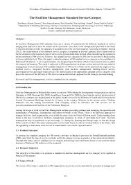 Get list of best free malaysia local business listing sites list 2021. Pdf The Facilities Management Standard Service Category Zuraihana Ahmad Zawawi Academia Edu