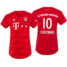 Shop the adidas fc bayern münchen kits at adidas uk official online store. Cheapest 2021 Online Top Sale Bayern Munich Philippe Coutinho Red Women S 19 20 Home 10 Stadium Jersey Fast Delivery Secure Payment