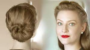 Lilly Jarlson Creating Simple Easy Retro Updos For Everyday Life Activities And Different Retro Hairstyles Vintage Hairstyles Vintage Hairstyles Tutorial