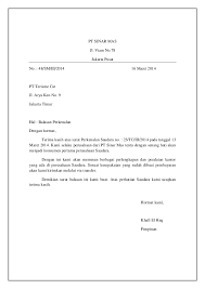 Contoh surat bentuk full block toko dua bola jalan surya kencana 16 bogor 7 april 2007 nomor. Contoh Surat Perkenalan Bisnis