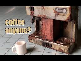 Old Rusty Miniature Coffee Maker Bhm Live Stream 11 Youtube Miniature Diy Commercial Coffee Makers Miniatures