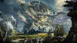 Mage Video Games Mountains Trees Fantasy Art Horses Artwork Tera Online Wallpaper 1400763 W Fantasy Landscape Landscape Wallpaper Fantasy Art Landscapes