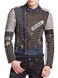 Black And Gold Leather Jacket Mens Access Denied Leather Jacket Men Style Leather Jacket Men Spiked Leather Jacket