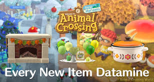 Find us in thornes marketplace. Check Out Every New Item Added In The Winter Update For Animal Crossing New Horizons Datamine Animal Crossing World