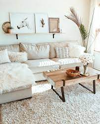 White Living Room Modern Boho Sofa Apartment Living Room Minimalist Living Room Minimalist Living Room Design