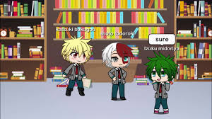 Todoroki X Deku X Bakugou Gacha Life My Hero Academia Youtube Todoroki shoto bakugou katsuki izuku midoriyapvc action figure no hero deku collectible model. todoroki x deku x bakugou gacha life my
