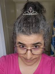 When the tiara stays on, but the knees tap out—Happy New Year to me!