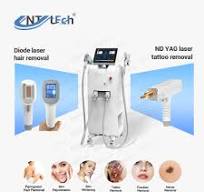 Toptan Çok İşlevli diyot lazer epilasyon + nd yag lazer ...
