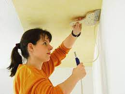 Decke tapezieren, wie man es am besten macht foto Wie Sie Decken Mit Vliesfaser Tapezieren Bauhaus