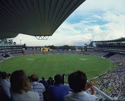 All held up by large steel structures that give the stadium character unlike a lot of premier league grounds. Wanderers Cricket Stadium Johannesburg South Africa Photo