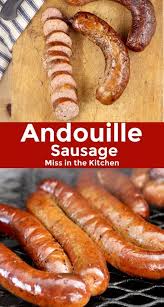 Combine black pepper, paprika, sugar, kosher salt, celery salt, red pepper and mustard in small bowl; Andouille Sausage Cajun Smoked Sausage Miss In The Kitchen Smoked Sausage Recipes Sausage Homemade Sausage