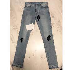 See more ideas about chrome hearts, jeans pants, pants. Chrome Hearts Denim 32 Sorry Not Fame Mall