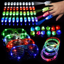Led Light Up Toys Flashing Party Favors 60 Piece Set Walmart Com Walmart Com