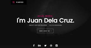 25 Best Free Personal Website Templates And Resources Personal website templates on weblium.com.