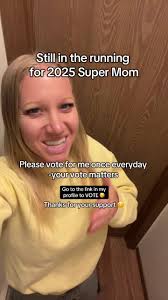 Your vote matters, please vote for me 2025 Super Mom Competition. Vote here  copy and paste in your browser ⬇️  http://thesupermom.org/2025/heidi-preciado Or just go to the link in my  profile ✨ DM OR ...