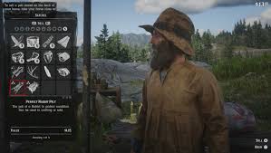 sell items in red redemption 2